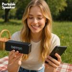 Betron D51 Portable Bluetooth Speaker with AUX Input