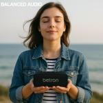 Betron D51 Portable Bluetooth Speaker with AUX Input
