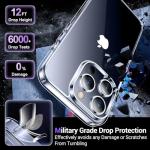 Clear Slim Case for iPhone 15 Pro Max