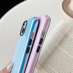 Cute Striped iPhone 13/14 Case for Women