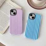 Cute Striped iPhone 13/14 Case for Women
