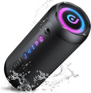 Taopodo 30W Portable Bluetooth Speaker with RGB Lights