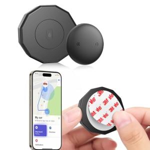 Mini GPS Tracker with Adhesive Sticker - No Fees