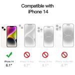 JETech iPhone 14 Case, Shockproof and Anti-Scratch