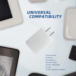 SinitoAula USB Wall Charger Block (10W, 2-Pack)