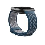 Fitbit Versa 3/Sense Sport Band, Sapphire/Fog Grey