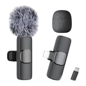 Wireless Lavalier Mic for iPhone and iPad