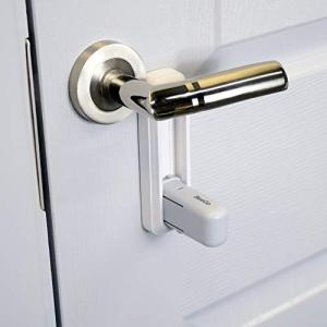 BeeGo® Adhesive Door Lever Locks (2 Pack)