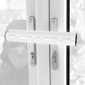 Home Secure Double Door Lock - Easy No-Drill Installation