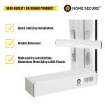 Home Secure Double Door Lock - Easy No-Drill Installation