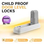 BeeGo® Adhesive Door Lever Locks (2 Pack)