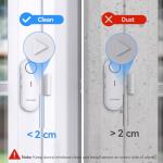 TECKNET Mini Door and Window Alarm Sensors 6-Pack