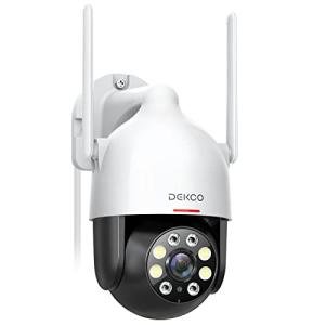 DEKCO 2K Outdoor Security Camera with Motion Tracking