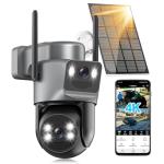 4K Wireless Solar Security Camera with PTZ