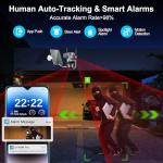 4K Wireless Solar Security Camera with PTZ