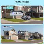 4K Wireless Solar Security Camera with PTZ