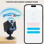 Javiscam WiFi Hidden Spy Camera with Night Vision