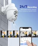 GALAYOU 2K Outdoor Security Camera with Night Vision