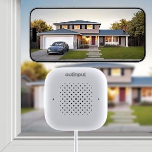 Outinput 3MP Indoor Window Security Camera with AI