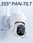 1080P Outdoor Security Camera with AI Detection