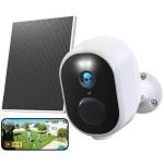 GNCC 2K Outdoor Solar Security Camera with Night Vision