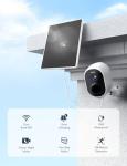 GNCC 2K Outdoor Solar Security Camera with Night Vision