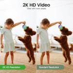 INFIYA 2K Indoor Pet Camera with APP Features