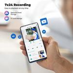 Codnida 2K Outdoor WiFi Security Camera 360°