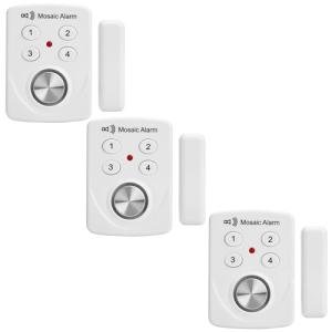 3-Pack Door Alarms with 130db Siren Alert