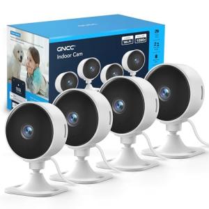 GNCC GC3 4-Pack 1080P Indoor Security Cameras