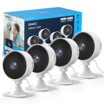 GNCC GC3 4-Pack 1080P Indoor Security Cameras