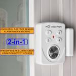 3-Pack Door Alarms with 130db Siren Alert