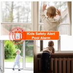 3-Pack Door Alarms with 130db Siren Alert