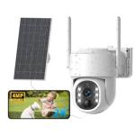 JUFLSKY 2K Wireless Solar Outdoor Security Camera