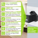 KGQO 1080P Hidden Spy Camera & USB Charger