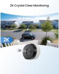 ZOSI 2K Window Security Camera with Night Vision