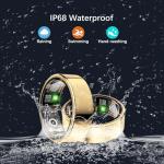 Smart Health Tracker Ring for Heart Rate and Sleep