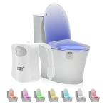 Motion-Activated LED Toilet Bowl Night Light