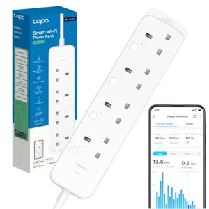 Tapo P304M Smart Plug Power Strip with Voice Control