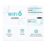 TP-Link Deco X55 Mesh WiFi 6 System - 3 Pack