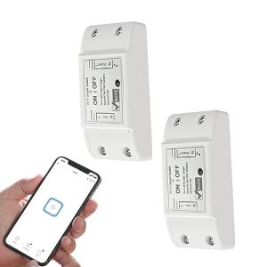 Smart WiFi Light Switch - Works with Alexa & Google