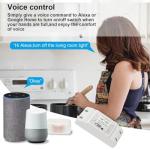 Smart WiFi Light Switch - Works with Alexa & Google
