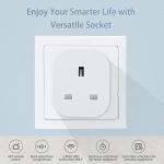 Smart Plug with Voice Control & Energy Monitoring (4 Pack)
