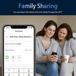 Smart Plug with Voice Control & Energy Monitoring (4 Pack)