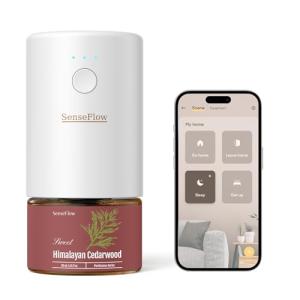 Smart Wi-Fi Essential Oil Diffuser with LED Light