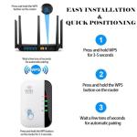 WiFi Extender and Booster for Large Spaces