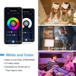 ANTELA Smart Alexa Light Bulbs, 4 Pack RGB