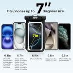 Waterproof Phone Pouch for iPhone and Galaxy