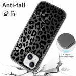 Yoedge Leopard Pattern iPhone 14/13 Transparent Cases
