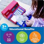 Toddler-Friendly Cash Register Toy for Learning